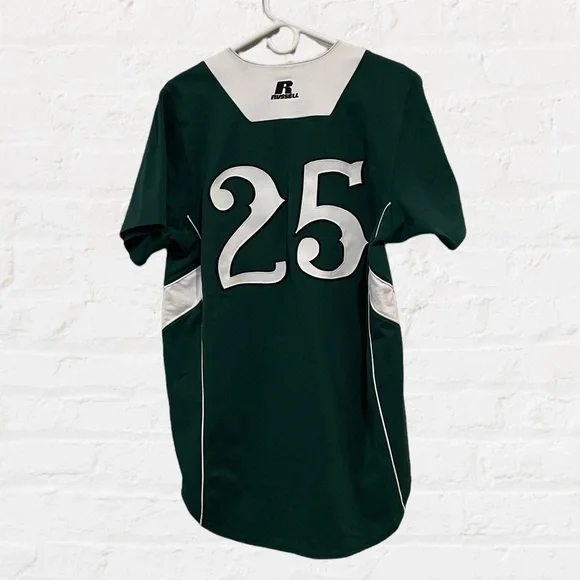 Russell‎ Athletics Ohio #25 Baseball Jersey Men’s Sz Medium - Picture 2 of 3